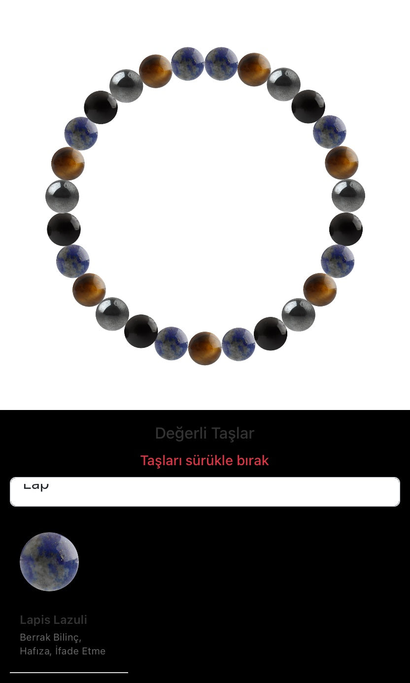 Özel Tasarım Elastik Misineli - 27 Taş - Özel Tasarım Görseli