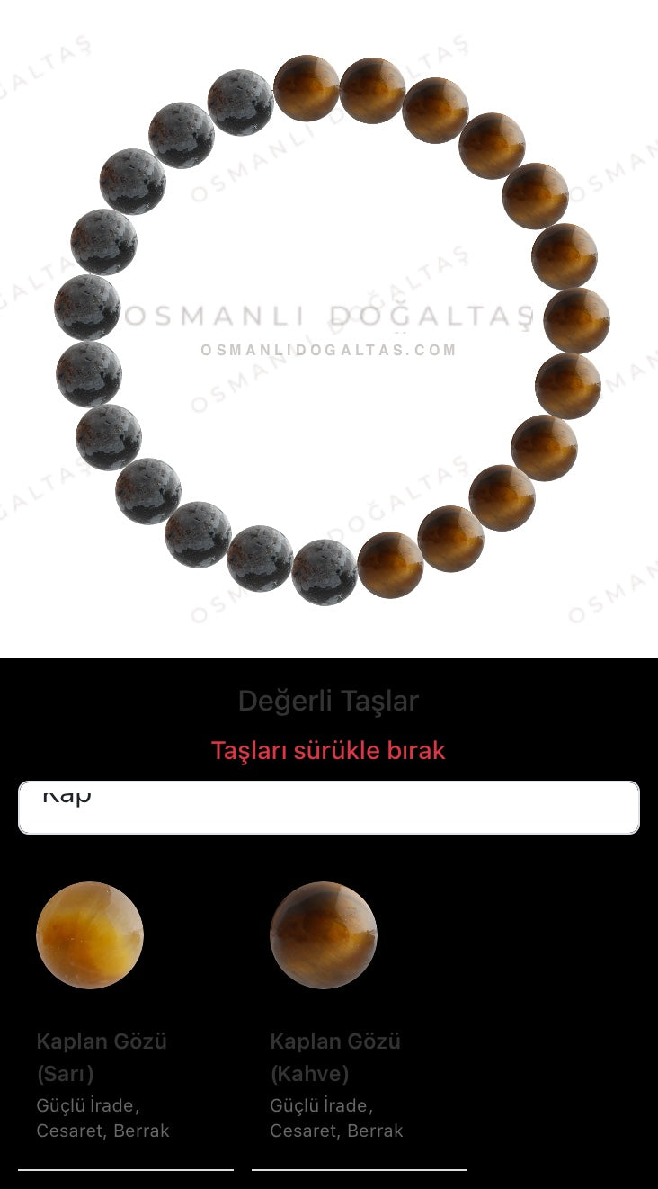 Özel Tasarım Elastik Misineli - 23 Taş - Özel Tasarım Görseli