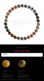 Özel Tasarım Elastik Misineli - 30 Taş - Özel Tasarım Görseli