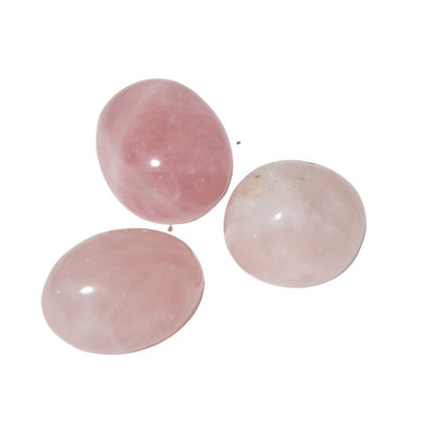 Pembe Kuvars (Gül Kuvars) Doğal Taş Tımbıl El Taşı