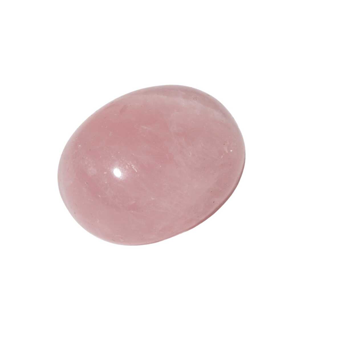 Pembe Kuvars (Gül Kuvars) Doğal Taş Tımbıl El Taşı