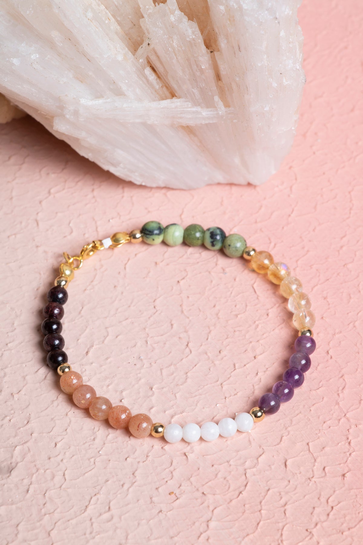 Sertifikalı Akrep Burcu Doğal Taş Bileklik