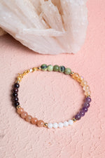 Sertifikalı Akrep Burcu Doğal Taş Bileklik