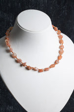 Sertifikalı Ham Güneş Taşı Doğaltaş Kolye