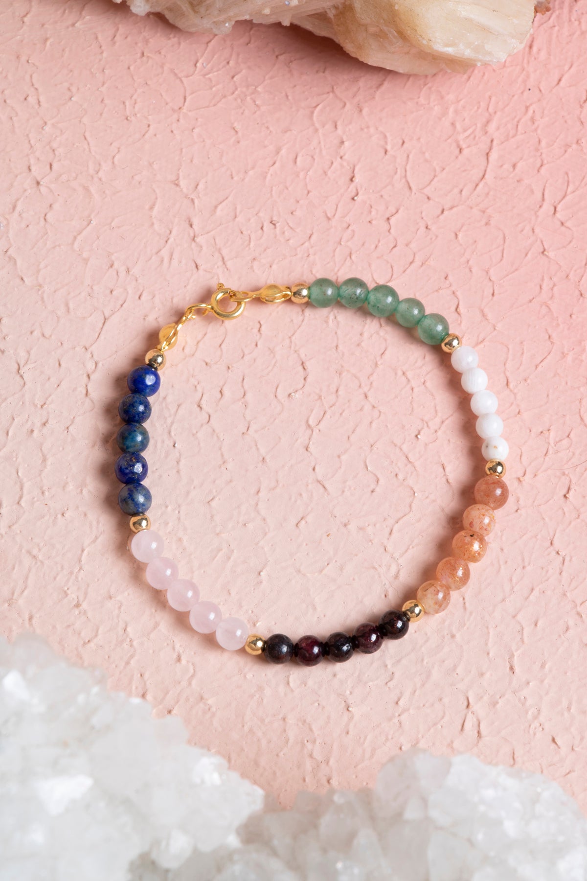 Sertifikalı İkizler Burcu Doğal Taş Bileklik