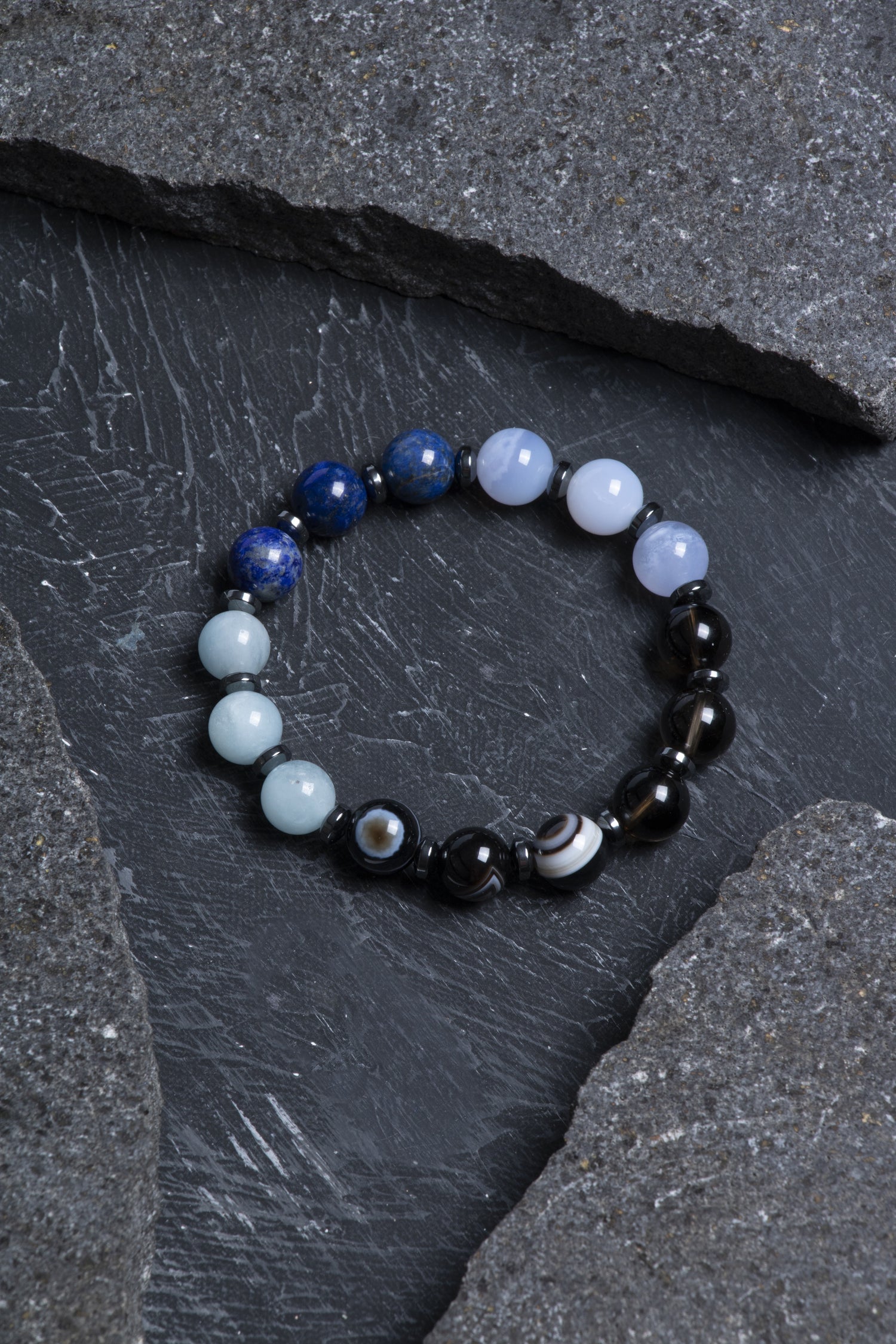 Sertifikalı Terazi Burcu Doğal Taş Bileklik