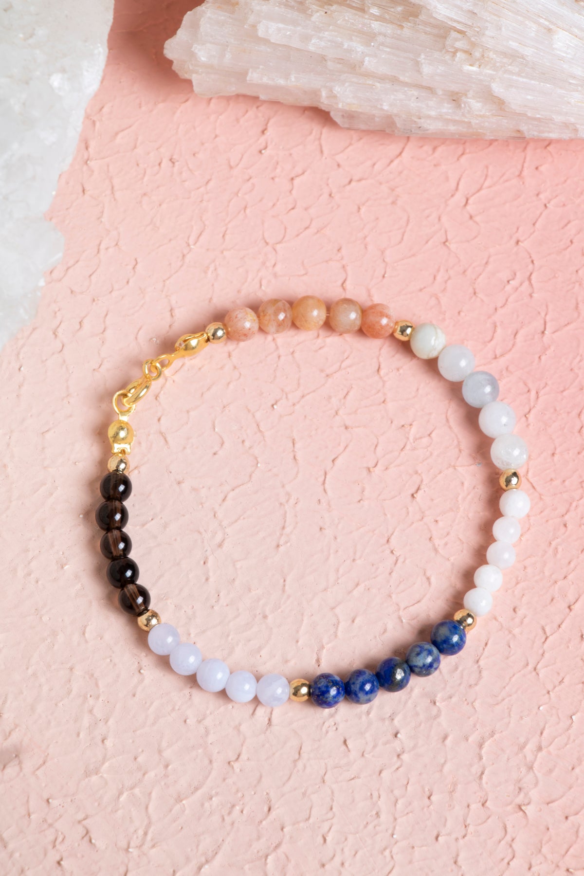 Sertifikalı Terazi Burcu Doğal Taş Bileklik