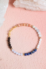 Sertifikalı Terazi Burcu Doğal Taş Bileklik