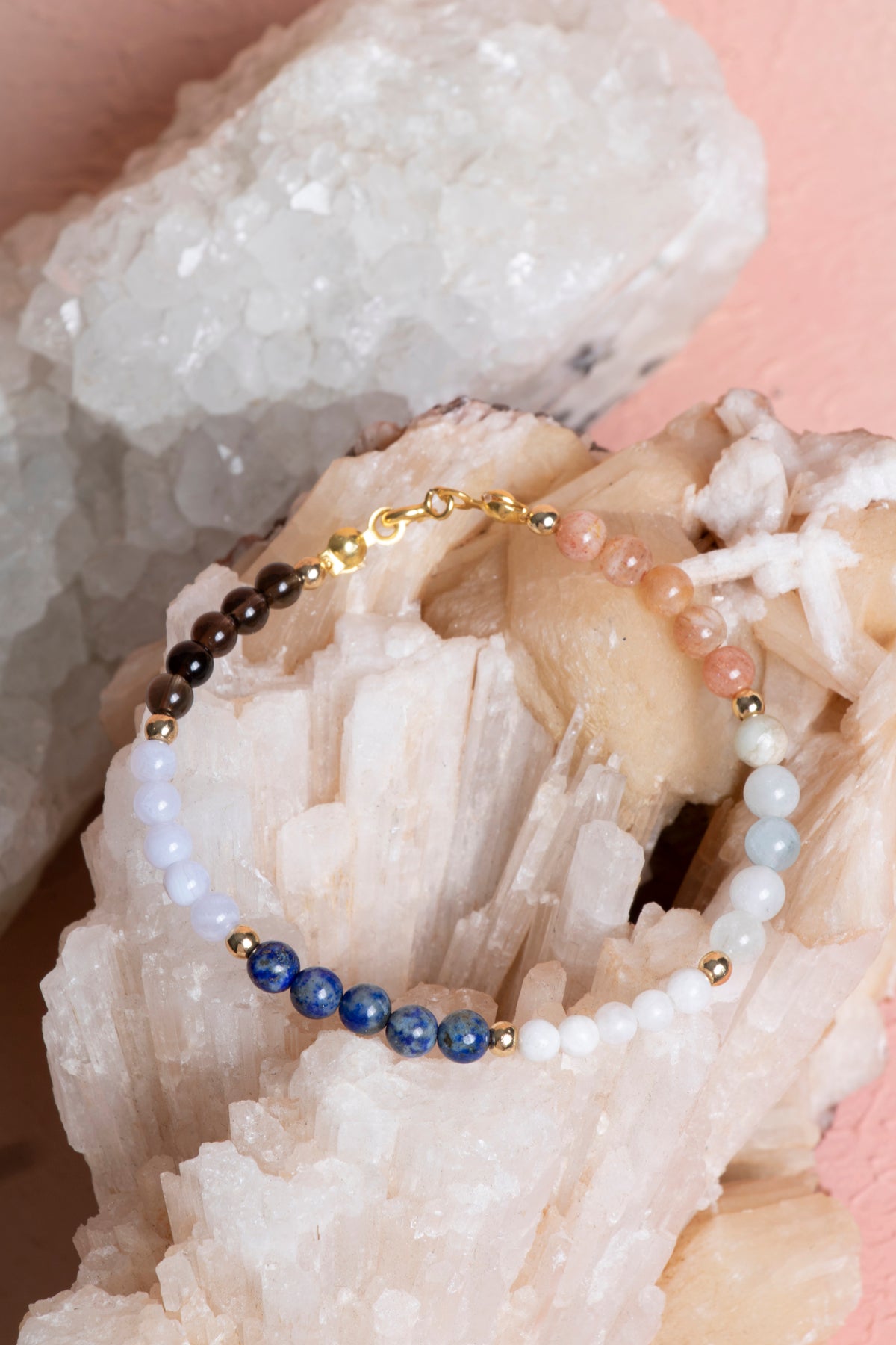 Sertifikalı Terazi Burcu Doğal Taş Bileklik