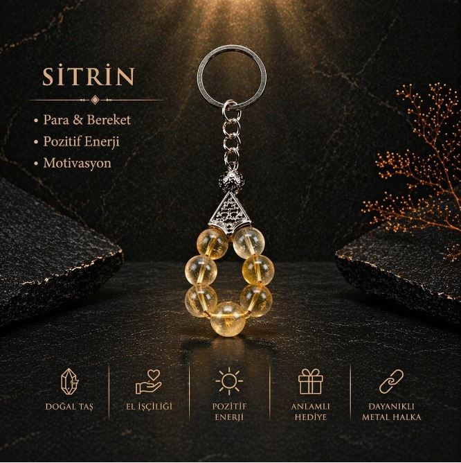 SİTRİN ANAHTARLIK