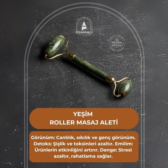 Yeşim Taşı Roller Masaj Aleti