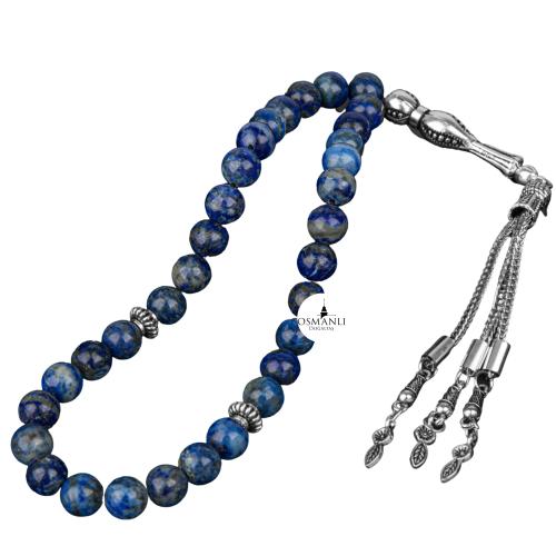 Lapis Lazuli Doğal Taş Tesbih 33lük - 8mm