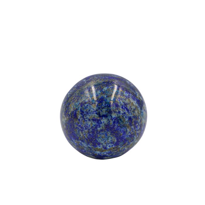Lapis Lazuli Doğal Taş Küre Tımbıl El Taşı